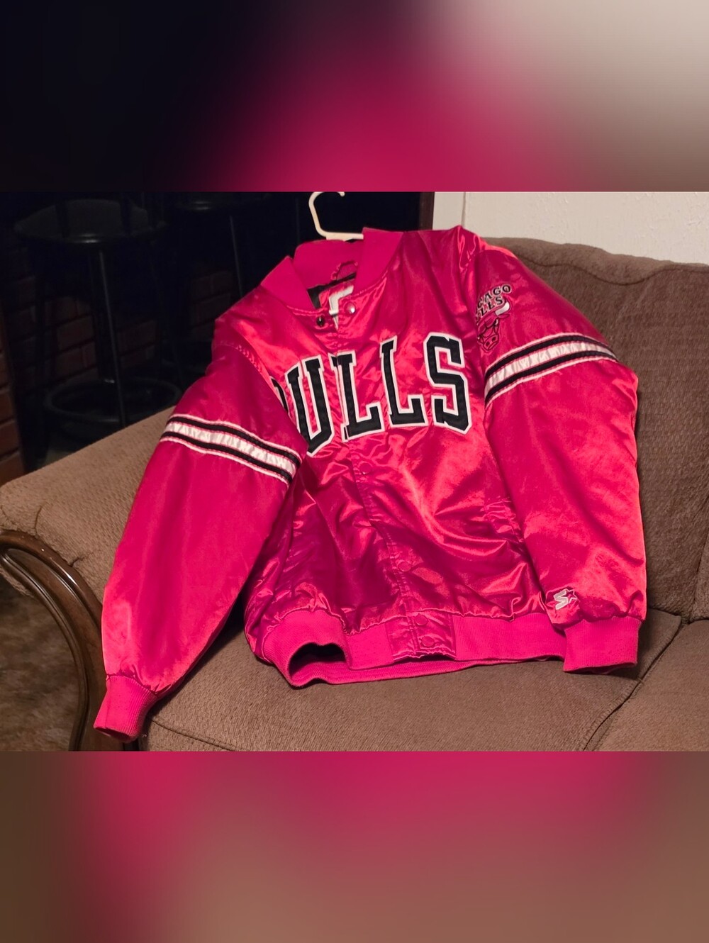 STARTER 2XL CHICAGO BULLS JACKET 90s Style